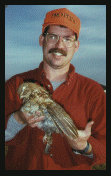 Brian with a Missouri ruffed grouse taken in January of 1997.